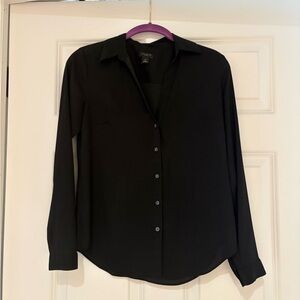 Ann Taylor Black Blouse